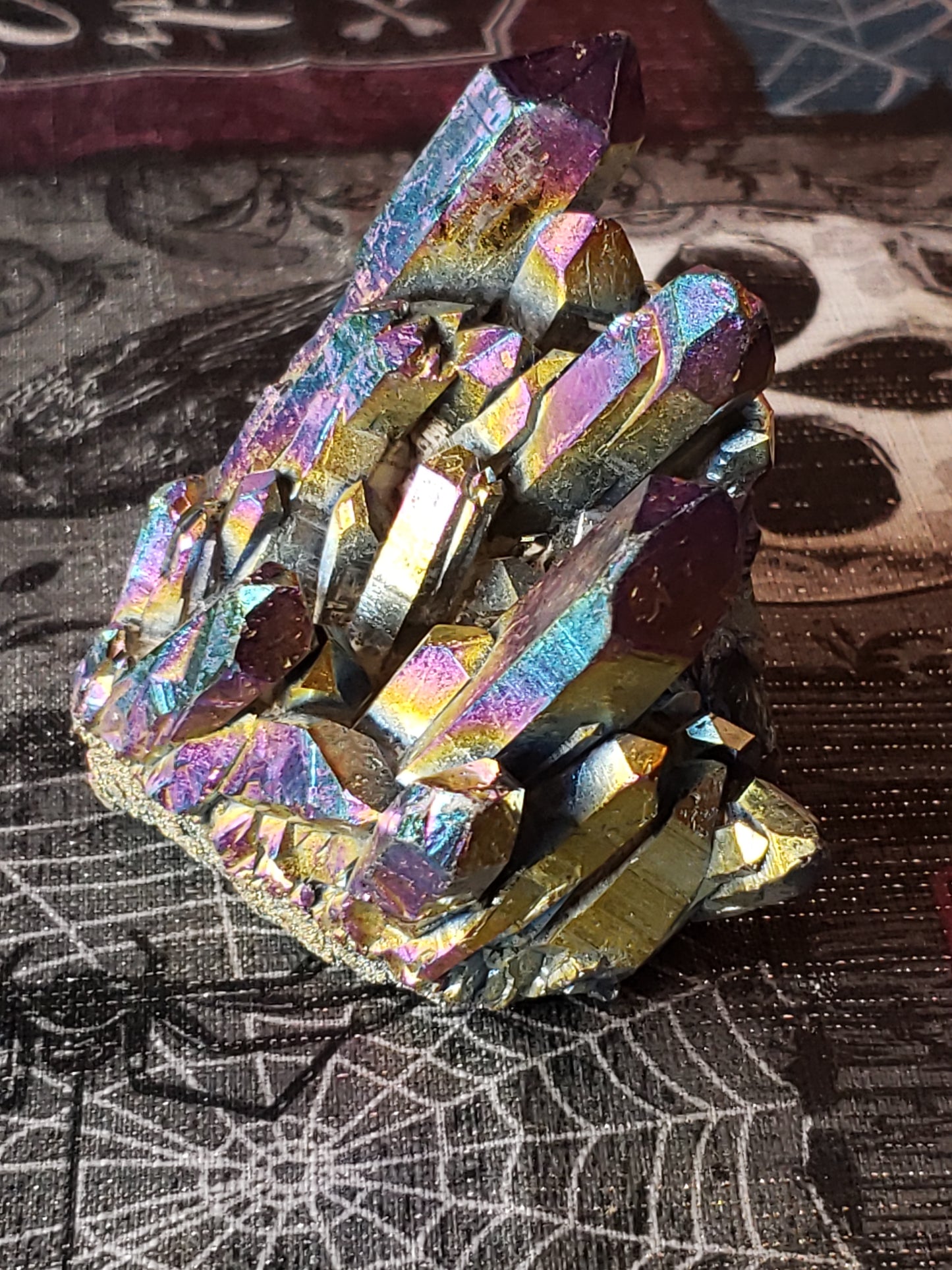 Aura Quartz Cluster