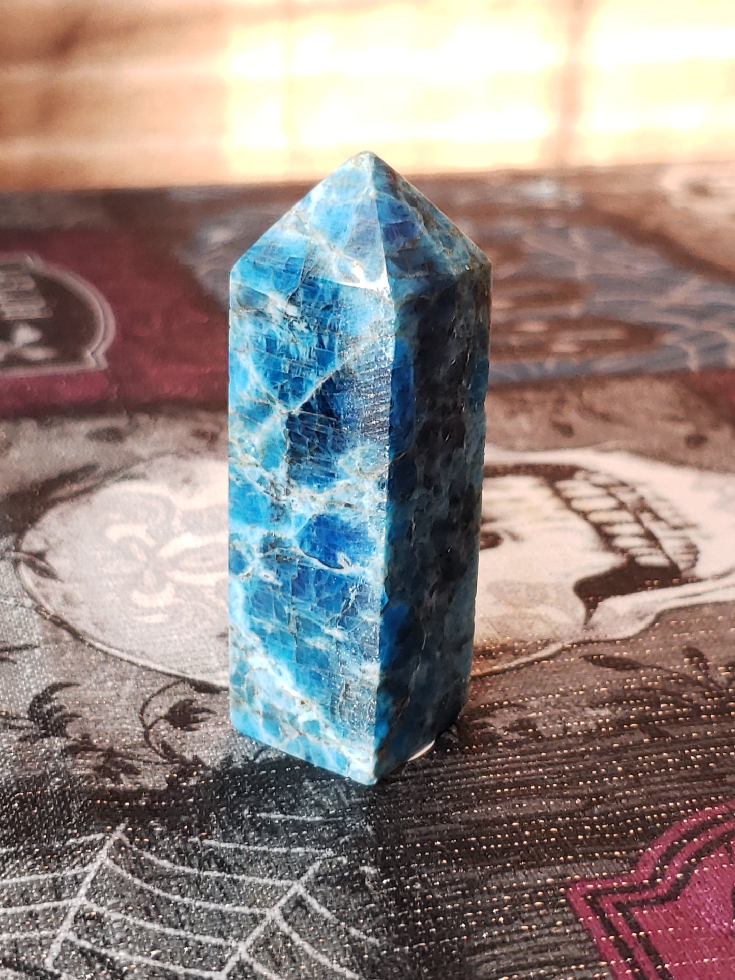 Blue Apatite Tower
