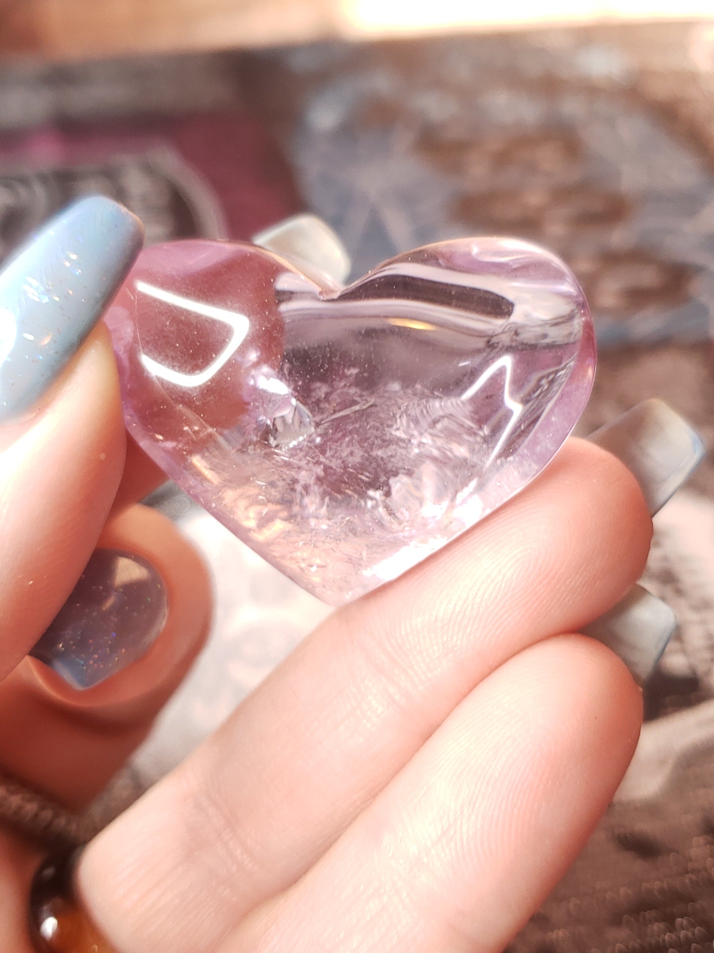 Amethyst Heart