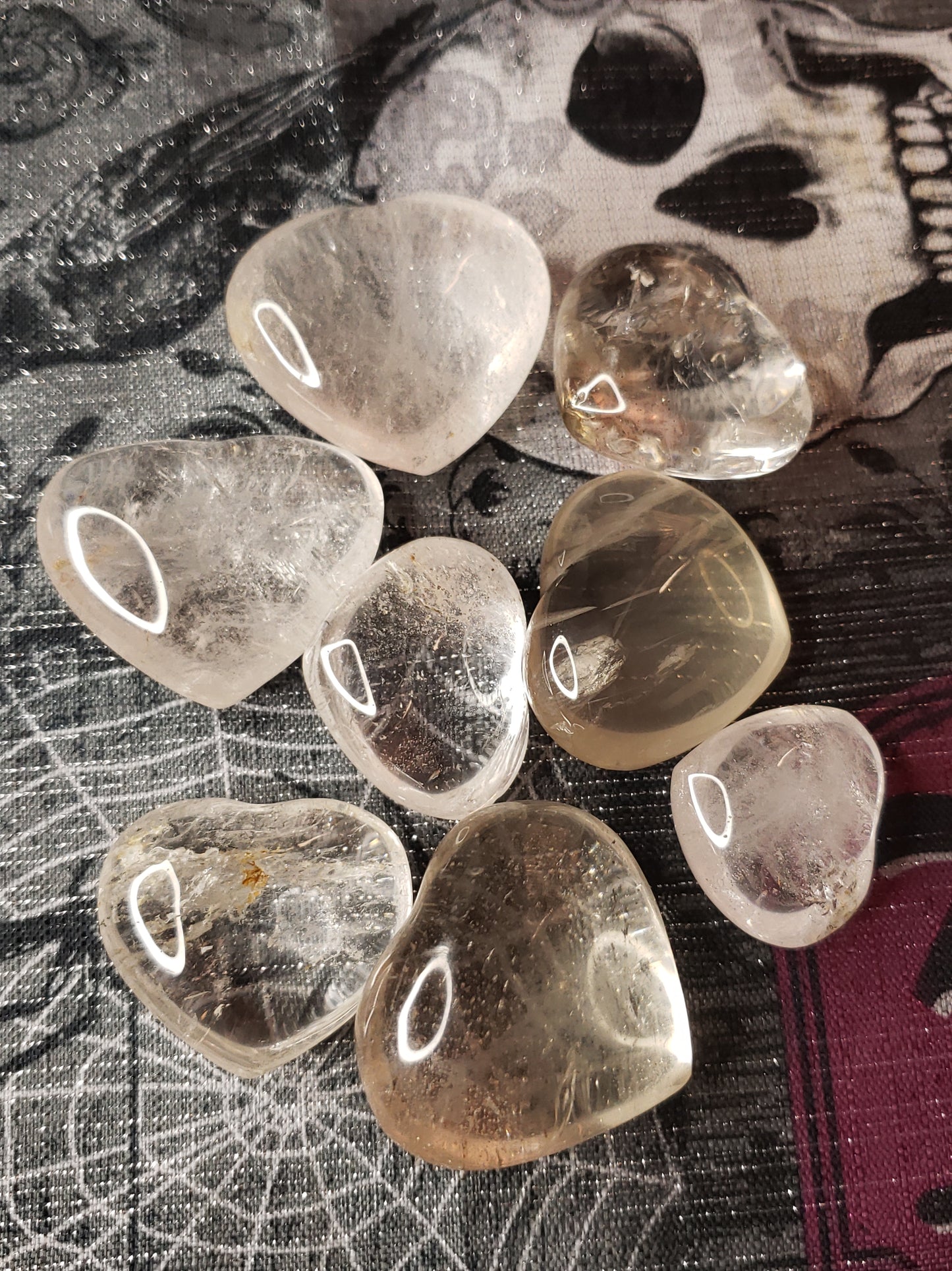 Clear Quartz Heart