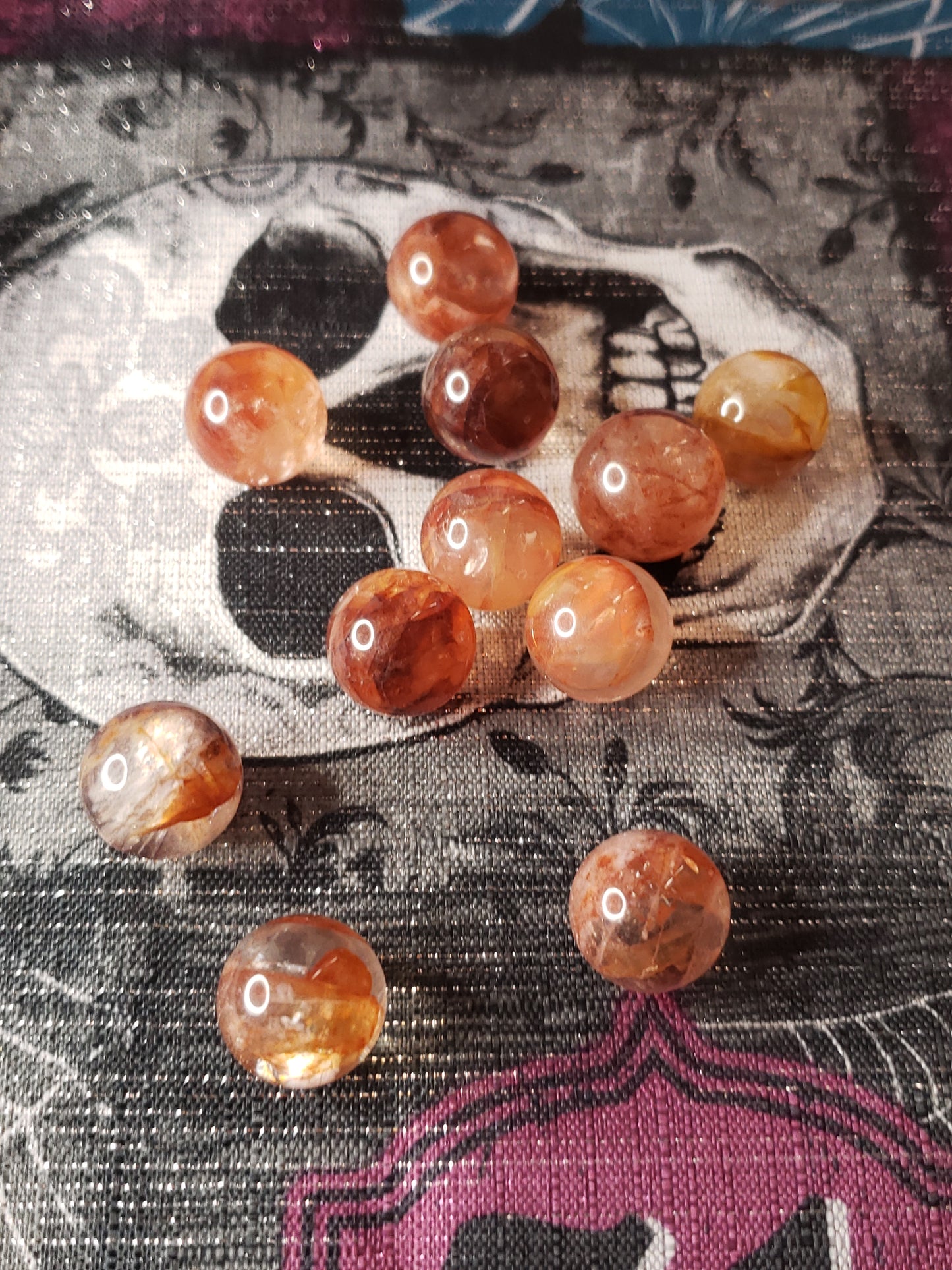 Fire Quartz Sphere-mini