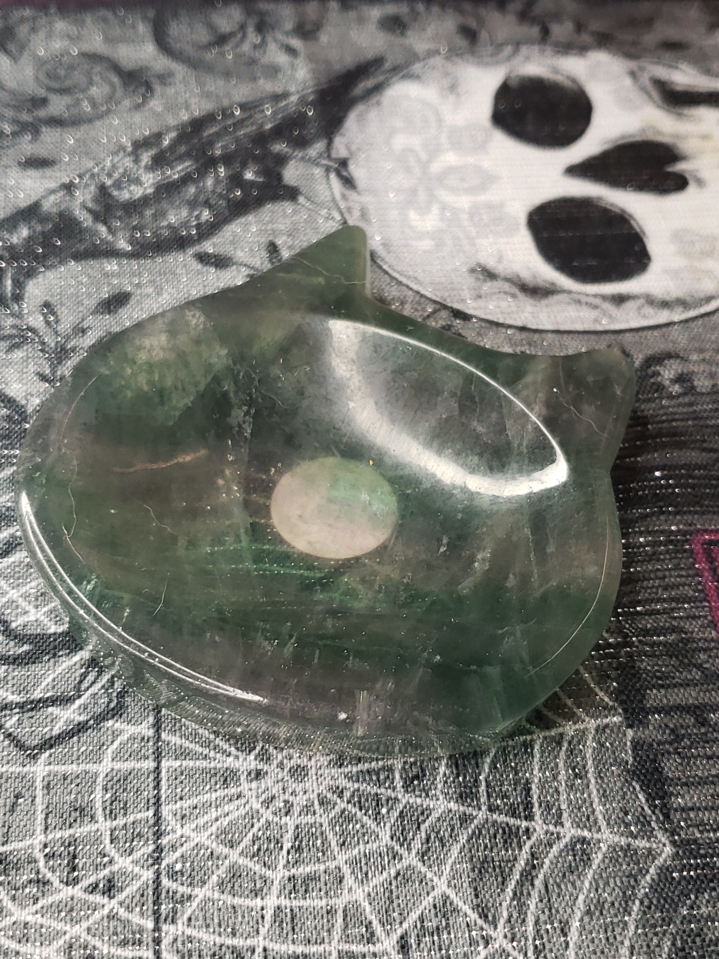 Green Fluorite Bowl