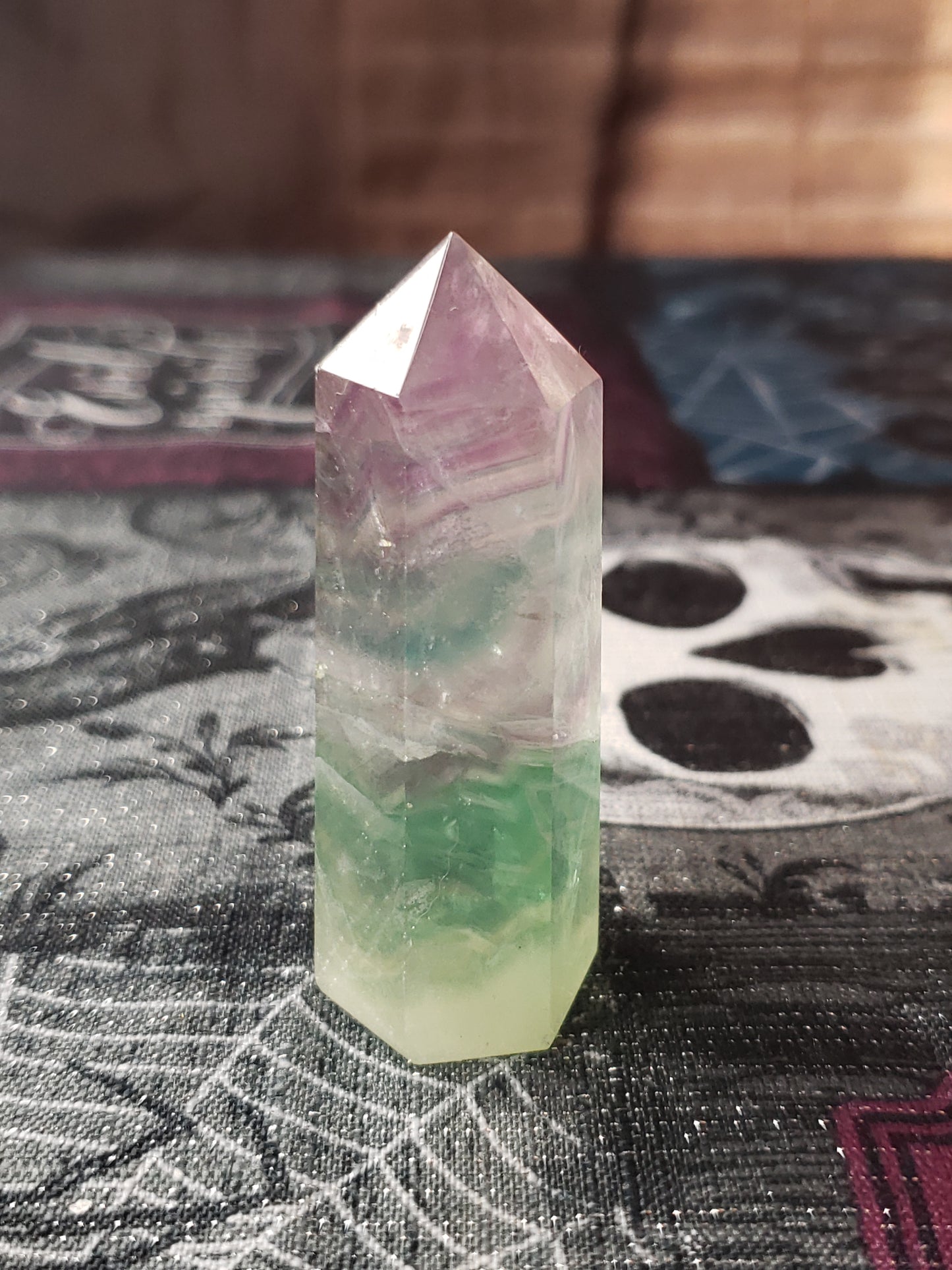 Green Fluorite Tower