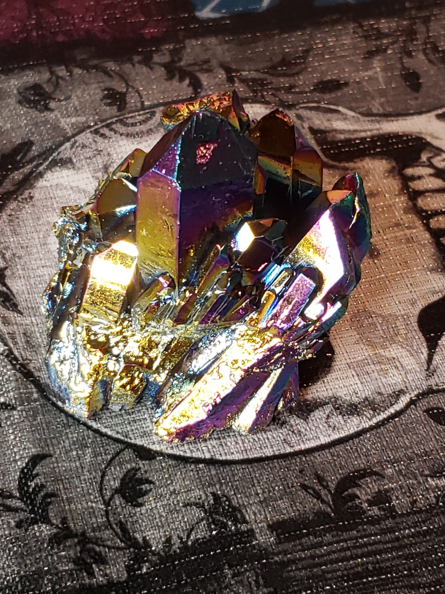 Aura Quartz Cluster