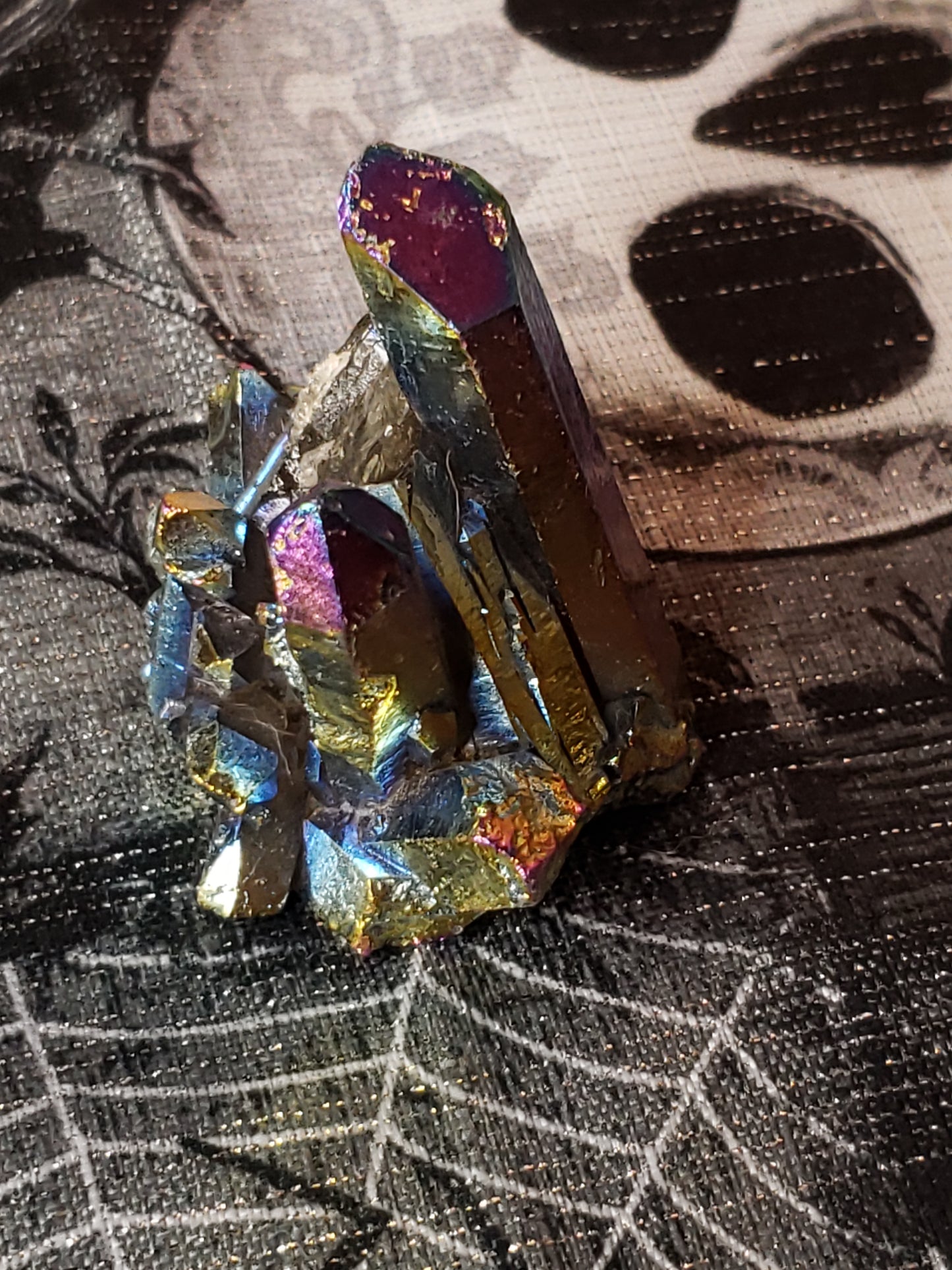 Aura Quartz Cluster