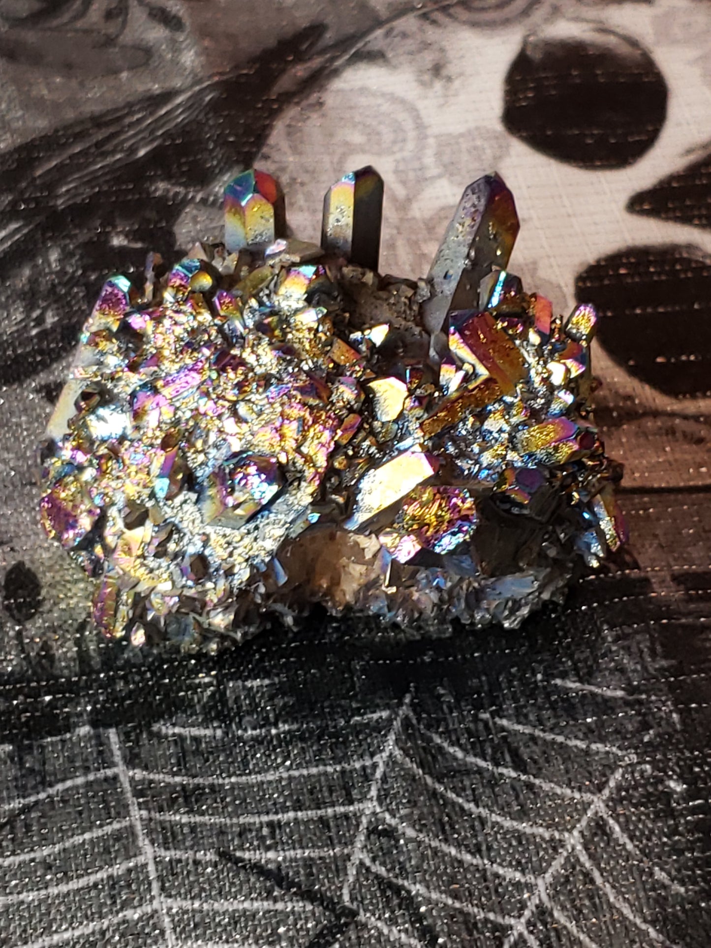 Aura Quartz Cluster