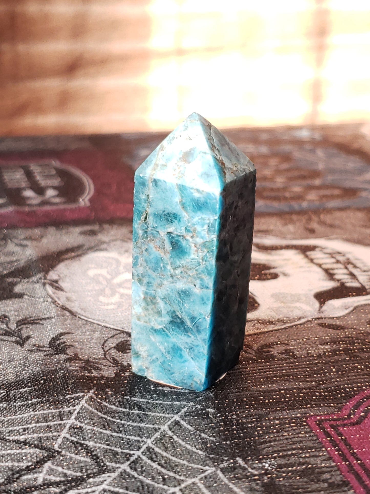 Blue Apatite Tower