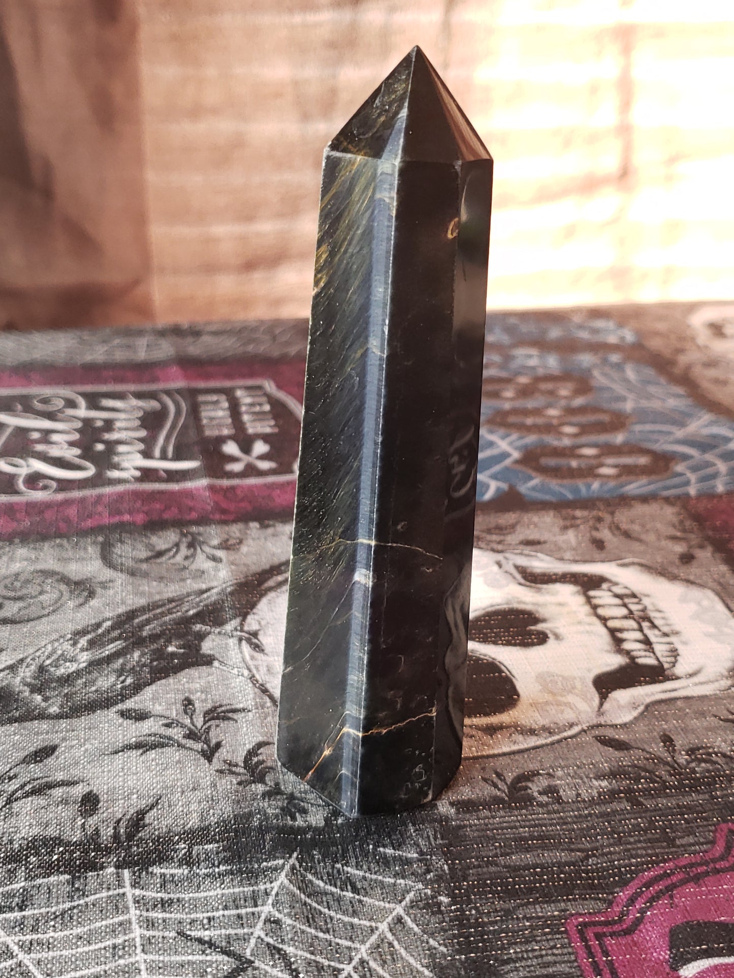 Blue Tiger’s Eye Tower