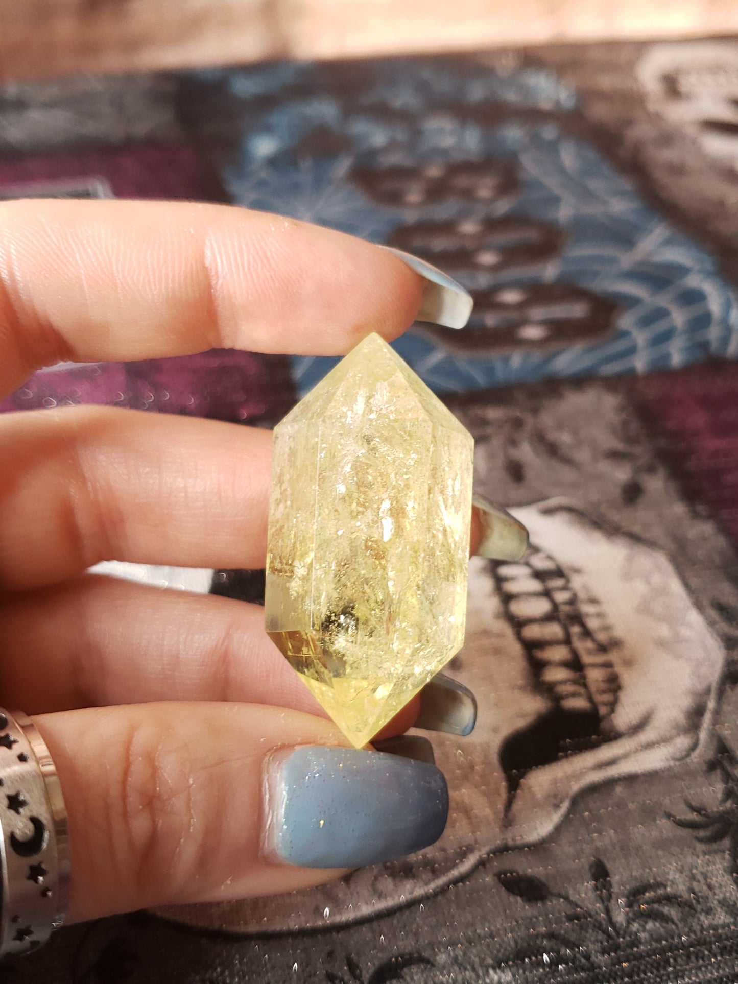 Citrine Double Point