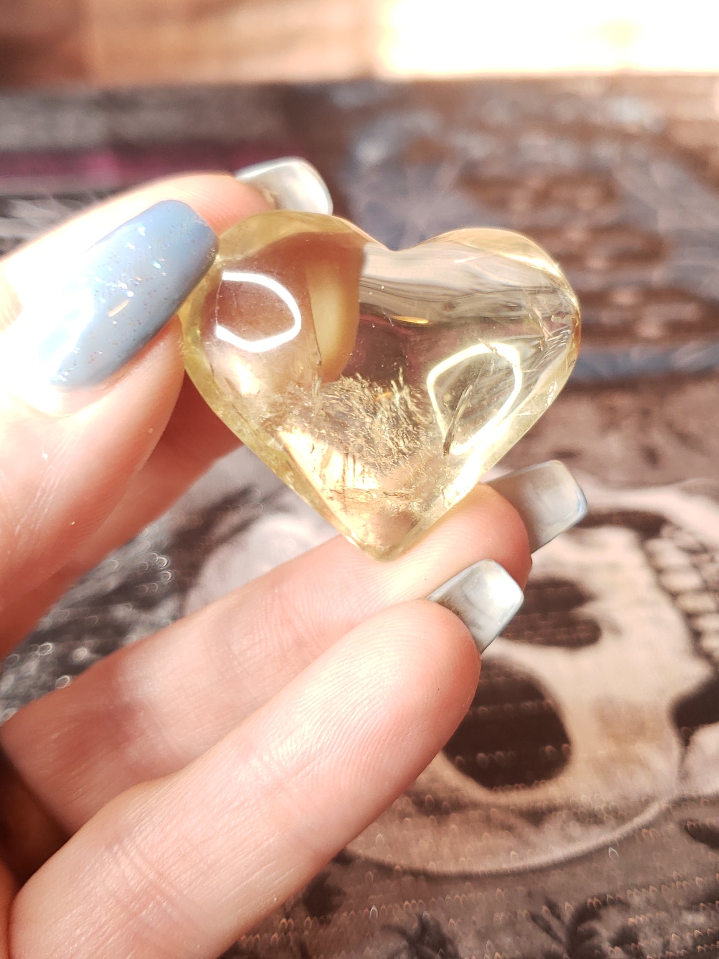 Citrine Heart
