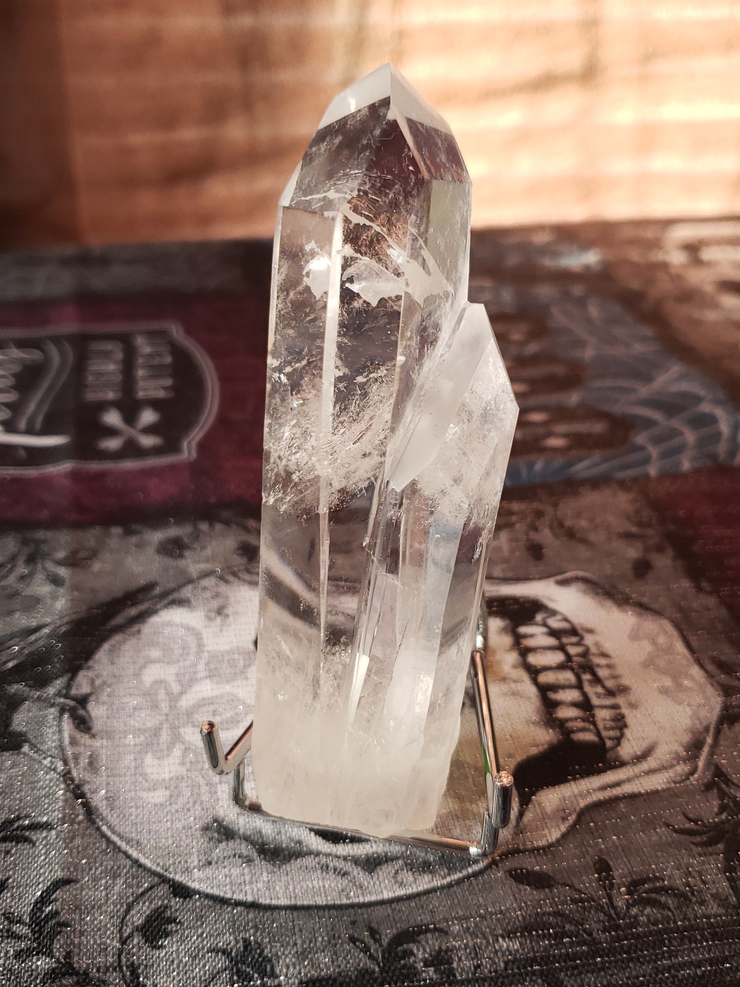 Clear Quartz 2 Point Tower