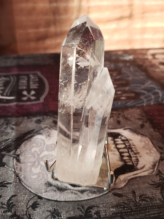 Clear Quartz 2 Point Tower
