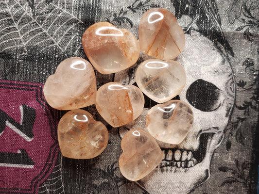 Fire Quartz Heart
