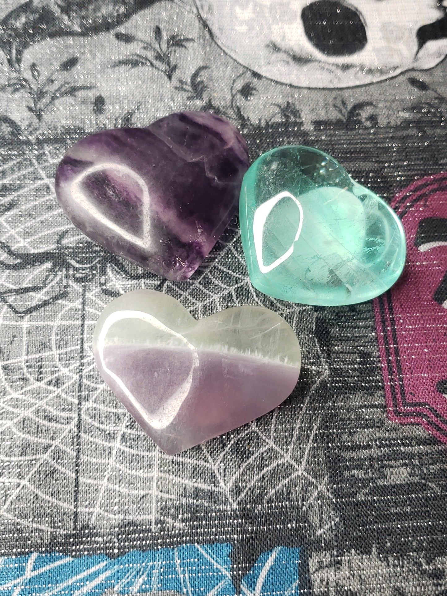 Fluorite Heart