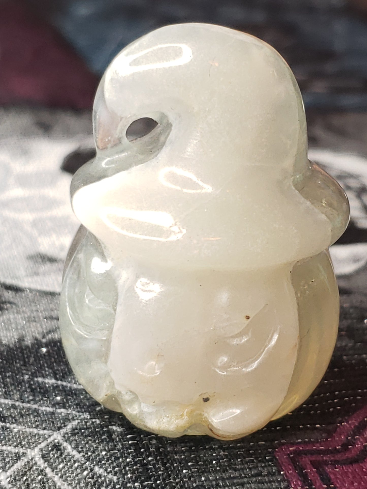 Fluorite Pumpkin Carving
