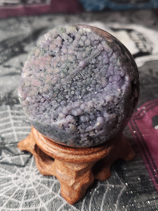 Grape Agate Sphere