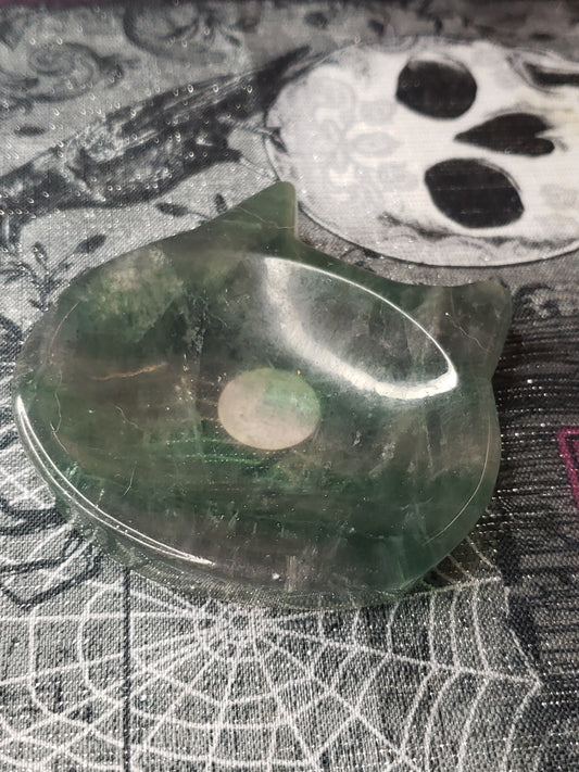 Green Fluorite Bowl