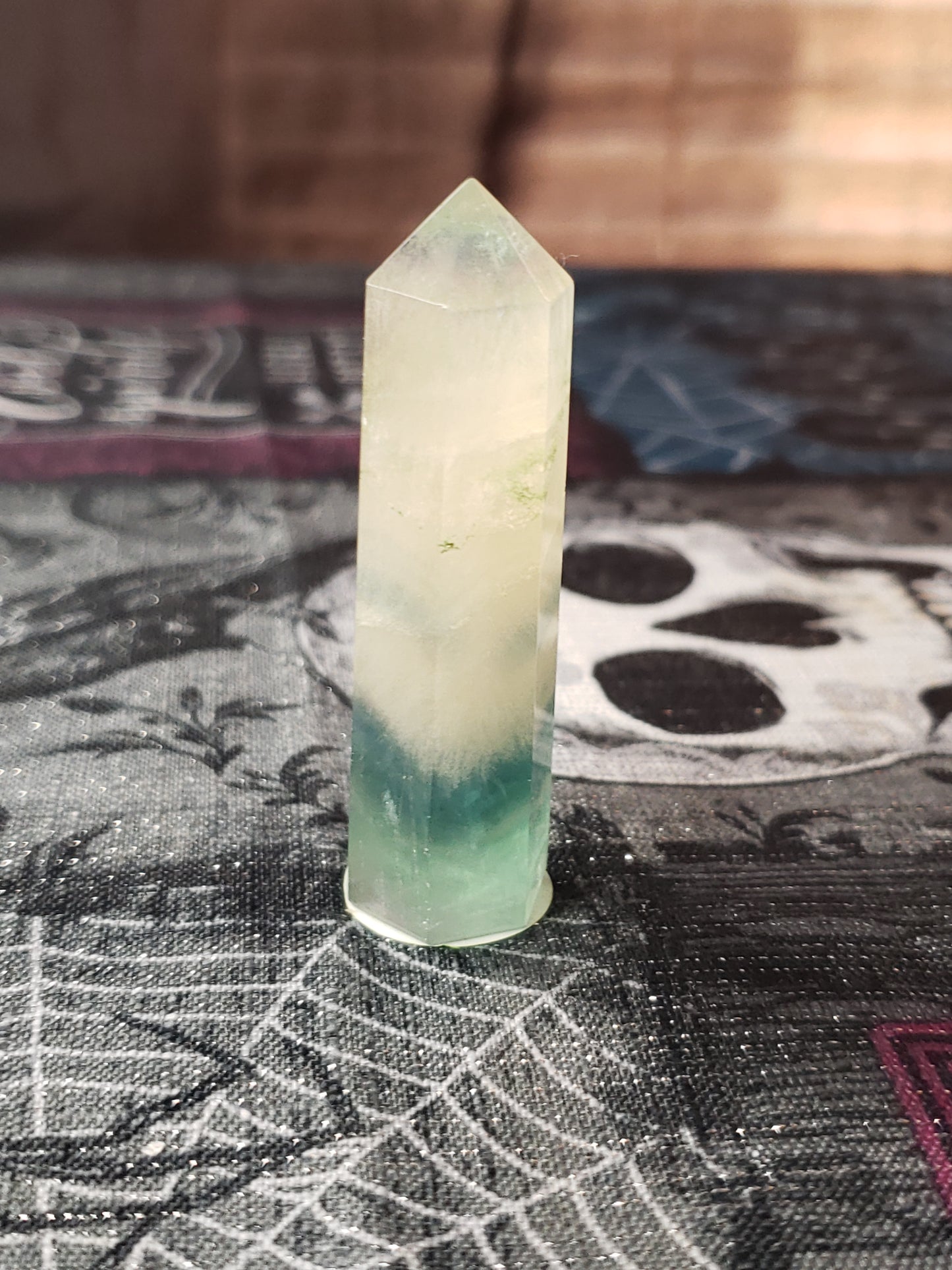 Green Fluorite Tower