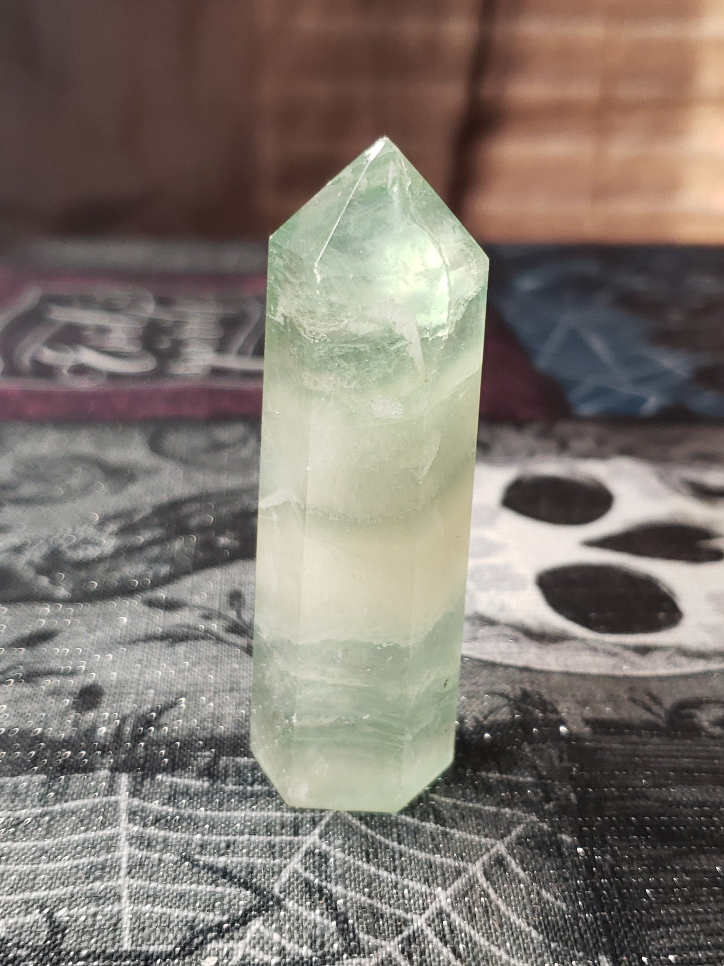 Green Fluorite Tower