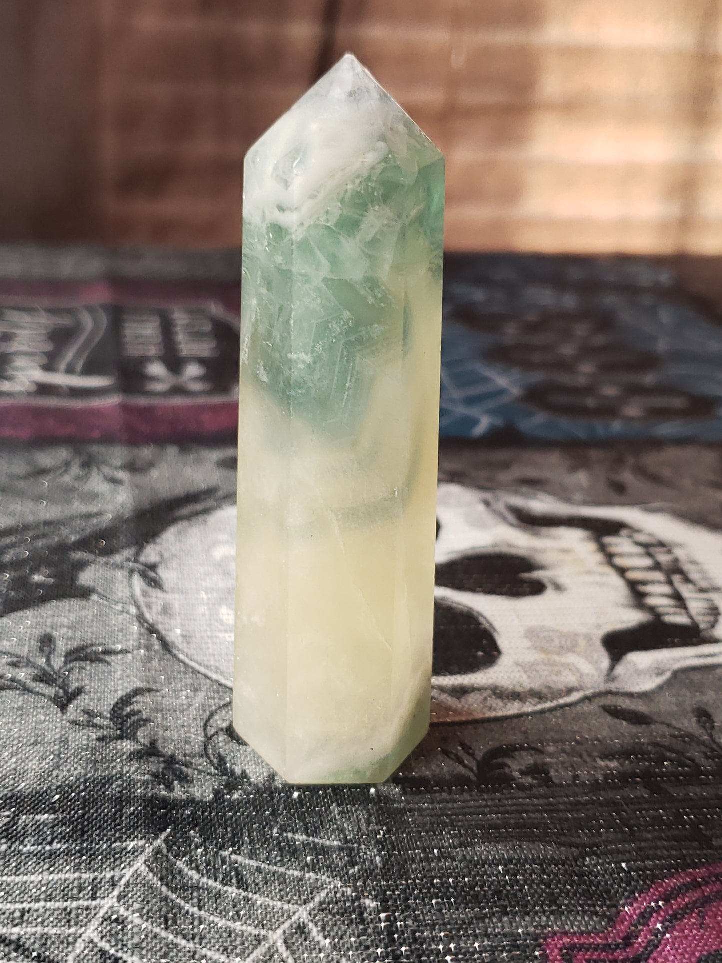 Green Fluorite Tower