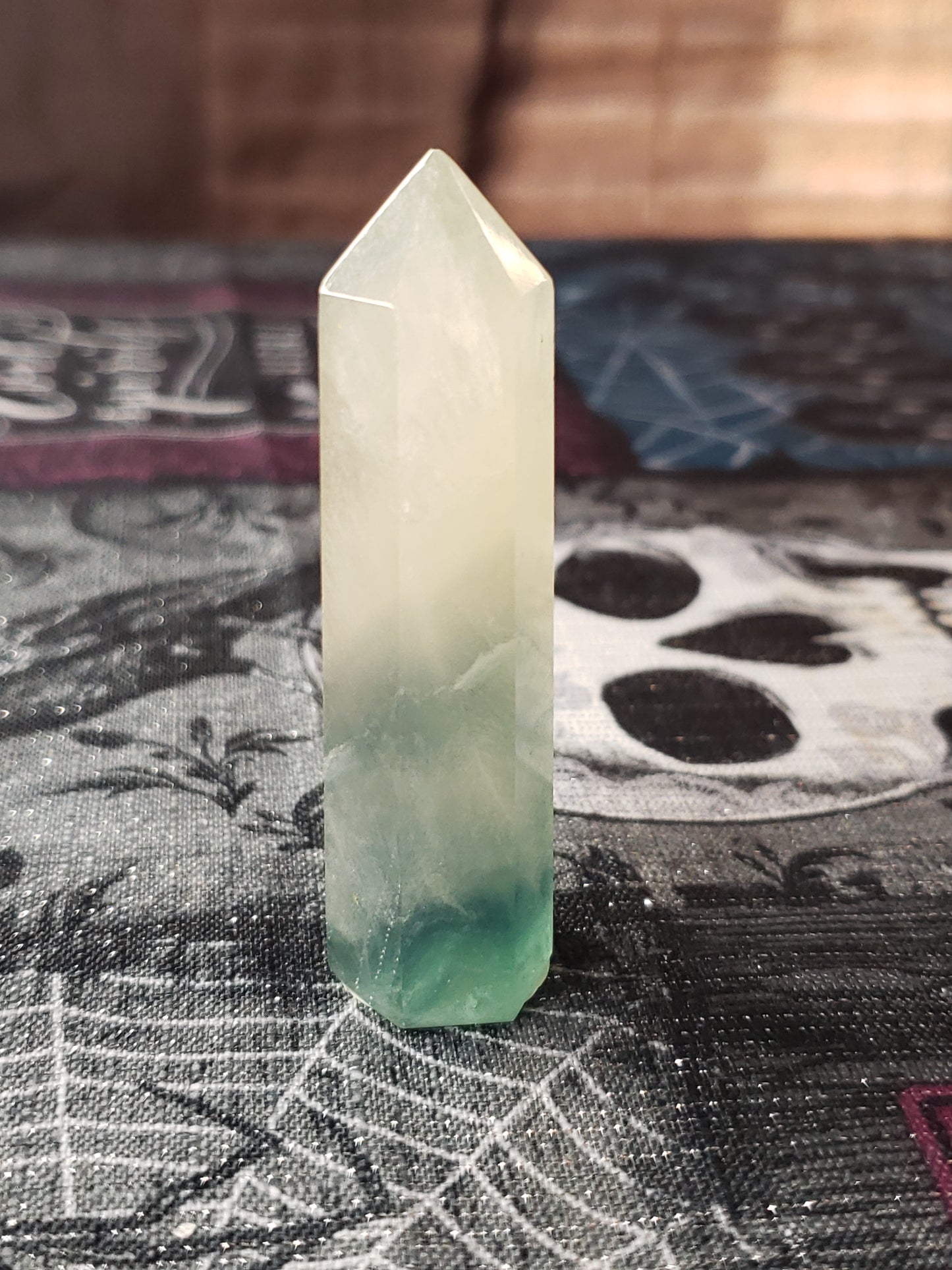 Green Fluorite Tower