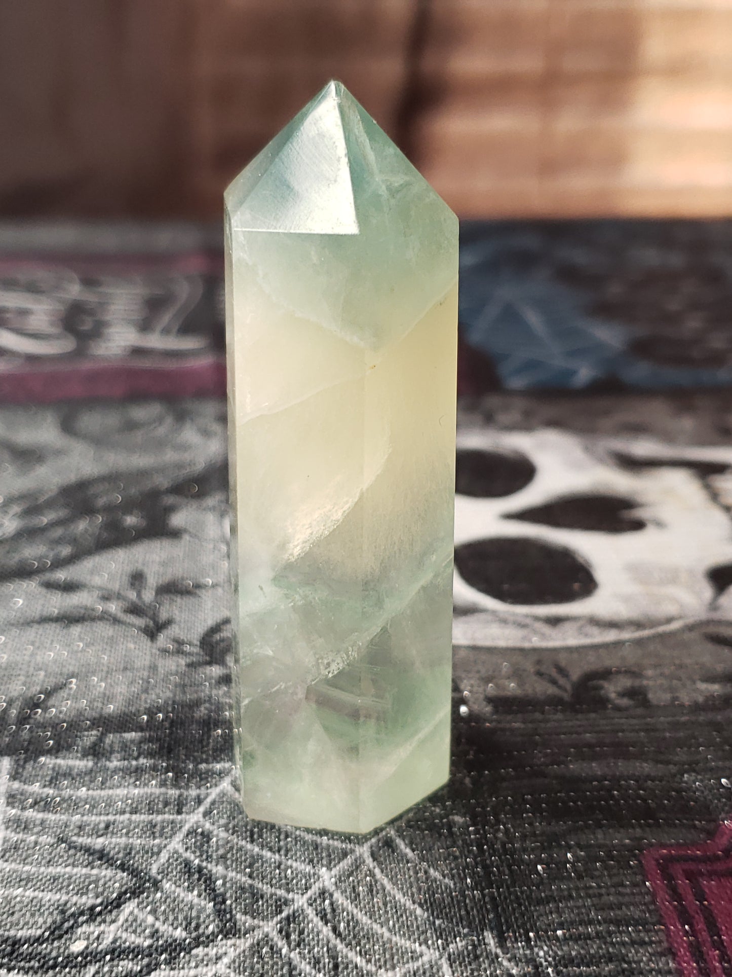 Green Fluorite Tower