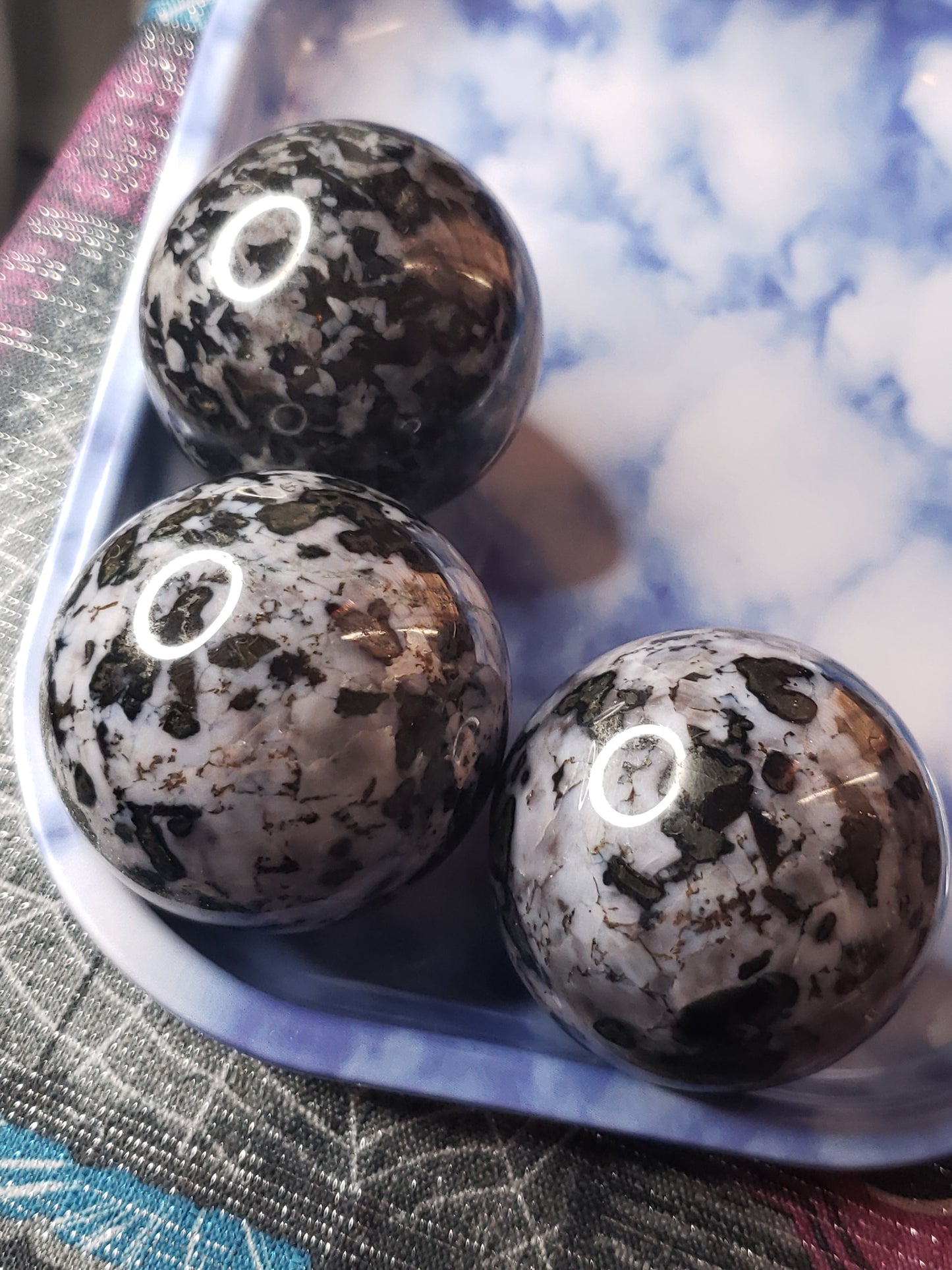 Indigo Gabbro Sphere