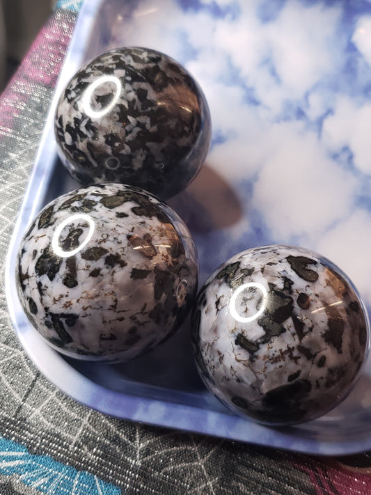 Indigo Gabbro Sphere
