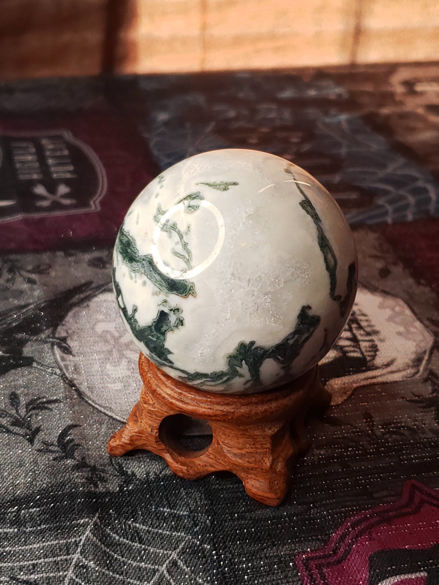 Moss Agate Sphere