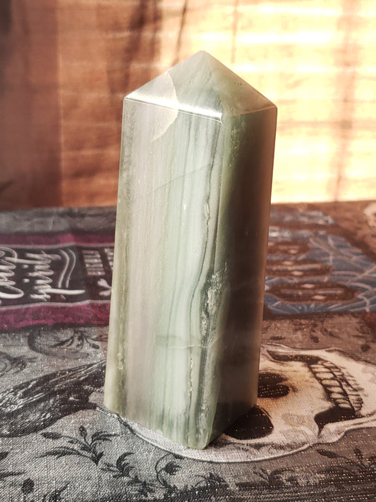 Silk Fluorite Tower